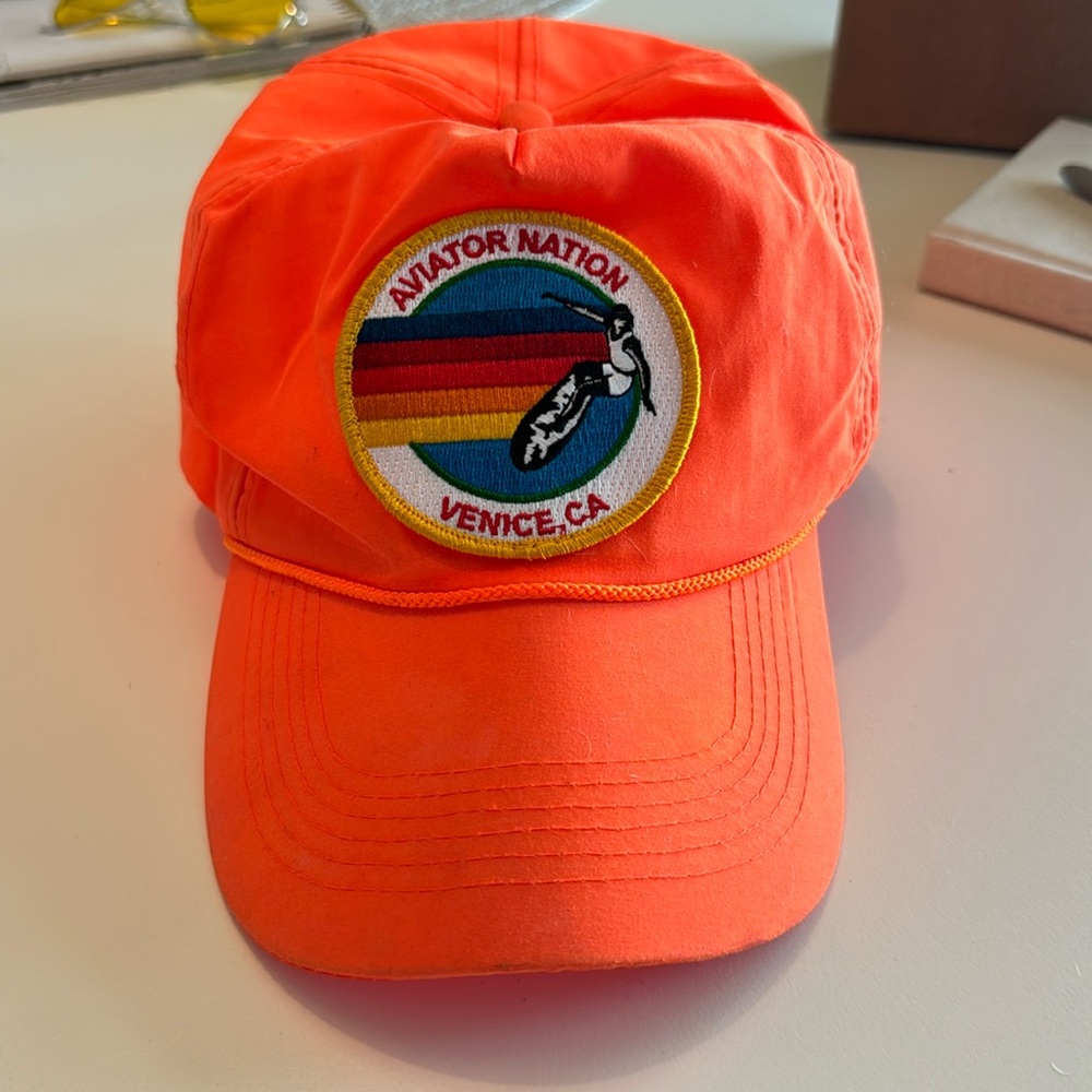 Aviator Nation snap back vintage hat